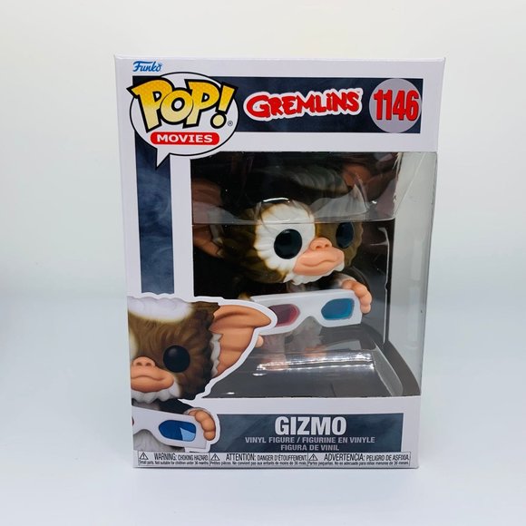 Funko Pop! Horror Movies Gremlins Gizmo with 3-D Glasses Figure #1146! - Picture 1 of 7